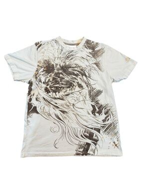 Men’s Star Wars Marc Ecco graphic t shirt Chewbacca EUC Size Medium